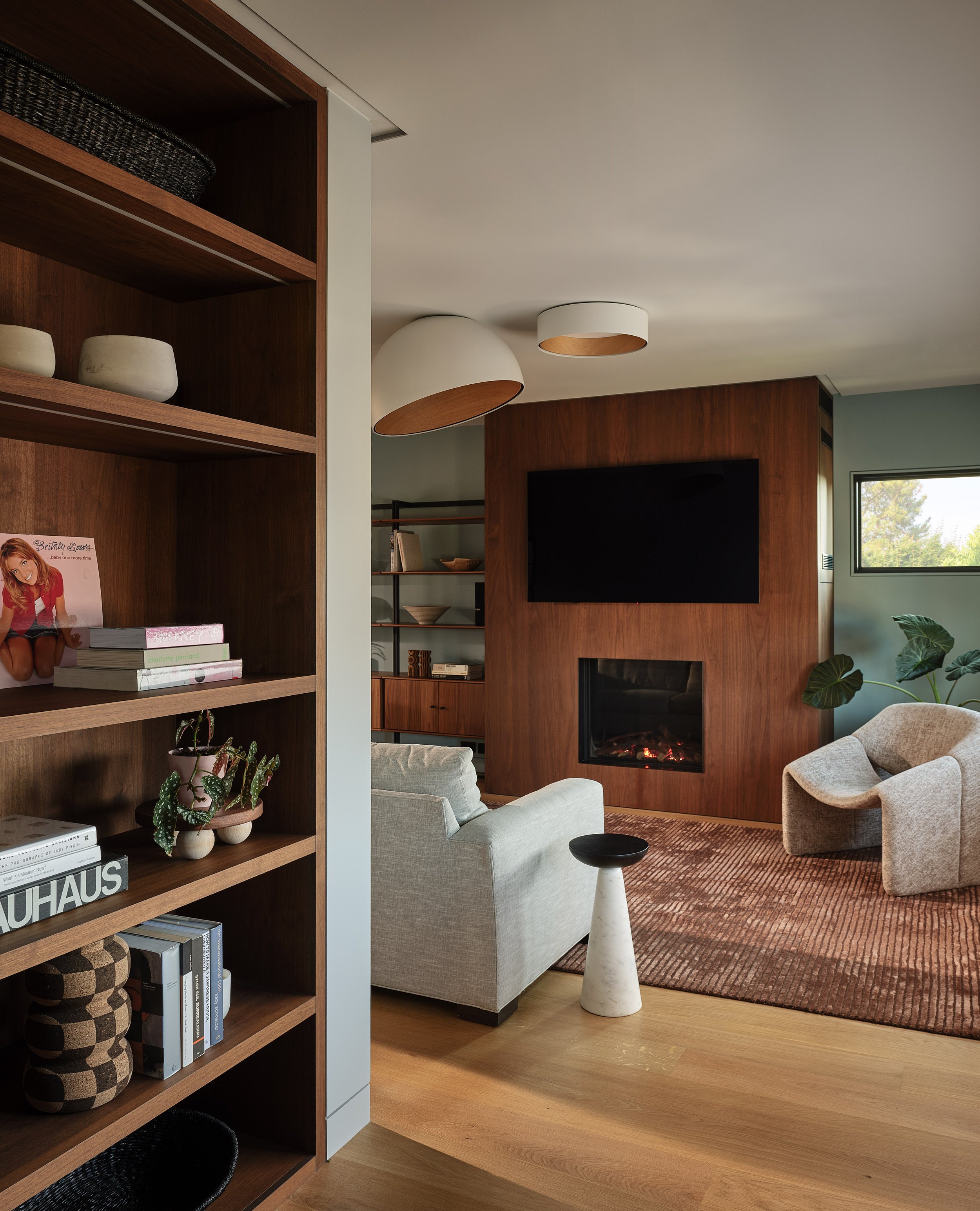 Living room at Lakeshore Residence